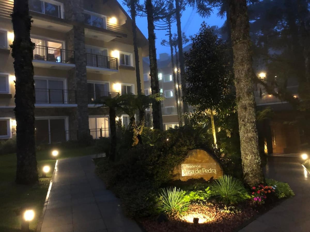 Excelente Apartamento Em Gramado/Rs No Condominio Casa De Pedra Екстериор снимка